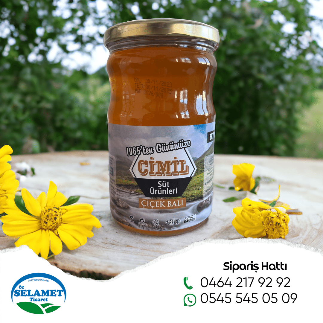 Cimil Çiçek Balı 1 KG