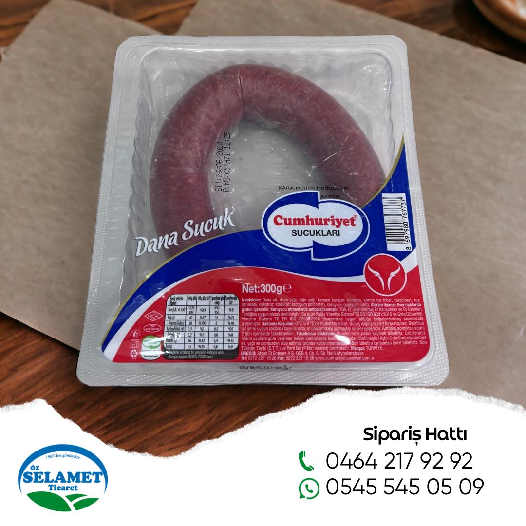 Cumhuriyet Sucuğu 300 GR