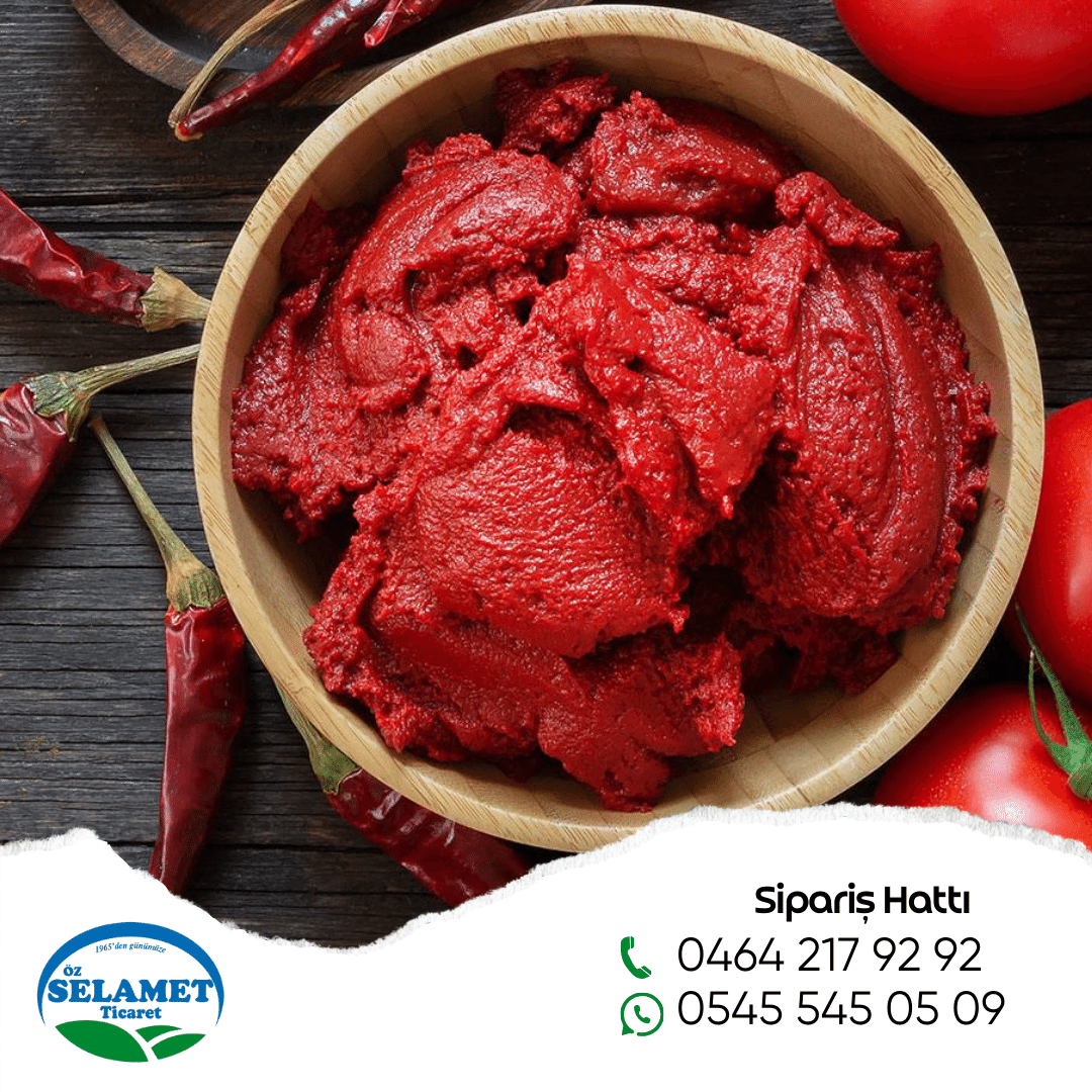 Hakiki Malatya Domates Salçası 1 KG Hakiki Malatya Domates Salçası 1 KG
