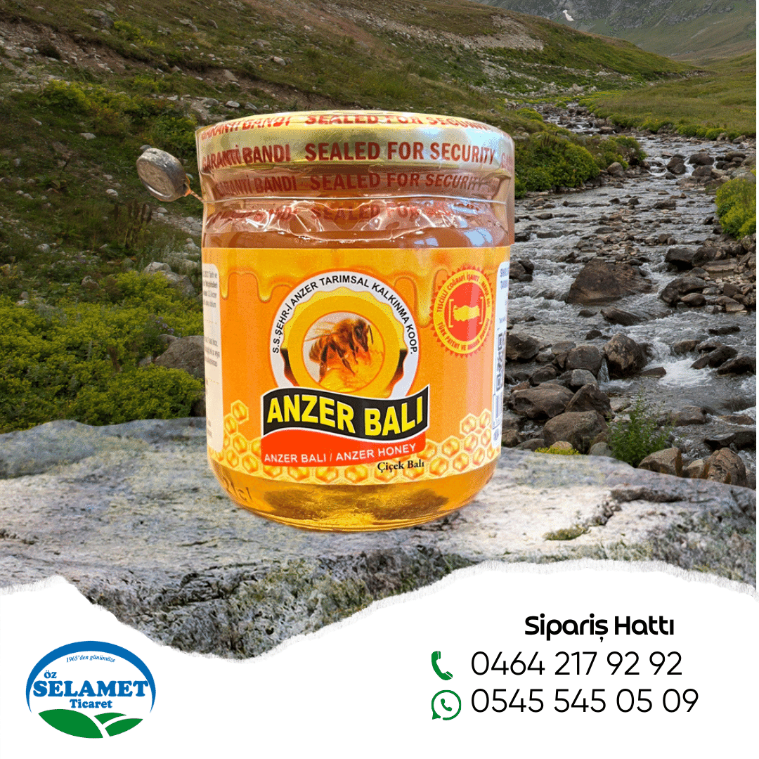 Coğrafi İşaretli Anzer Balı 250 GR Coğrafi İşaretli Anzer Balı 250 GR