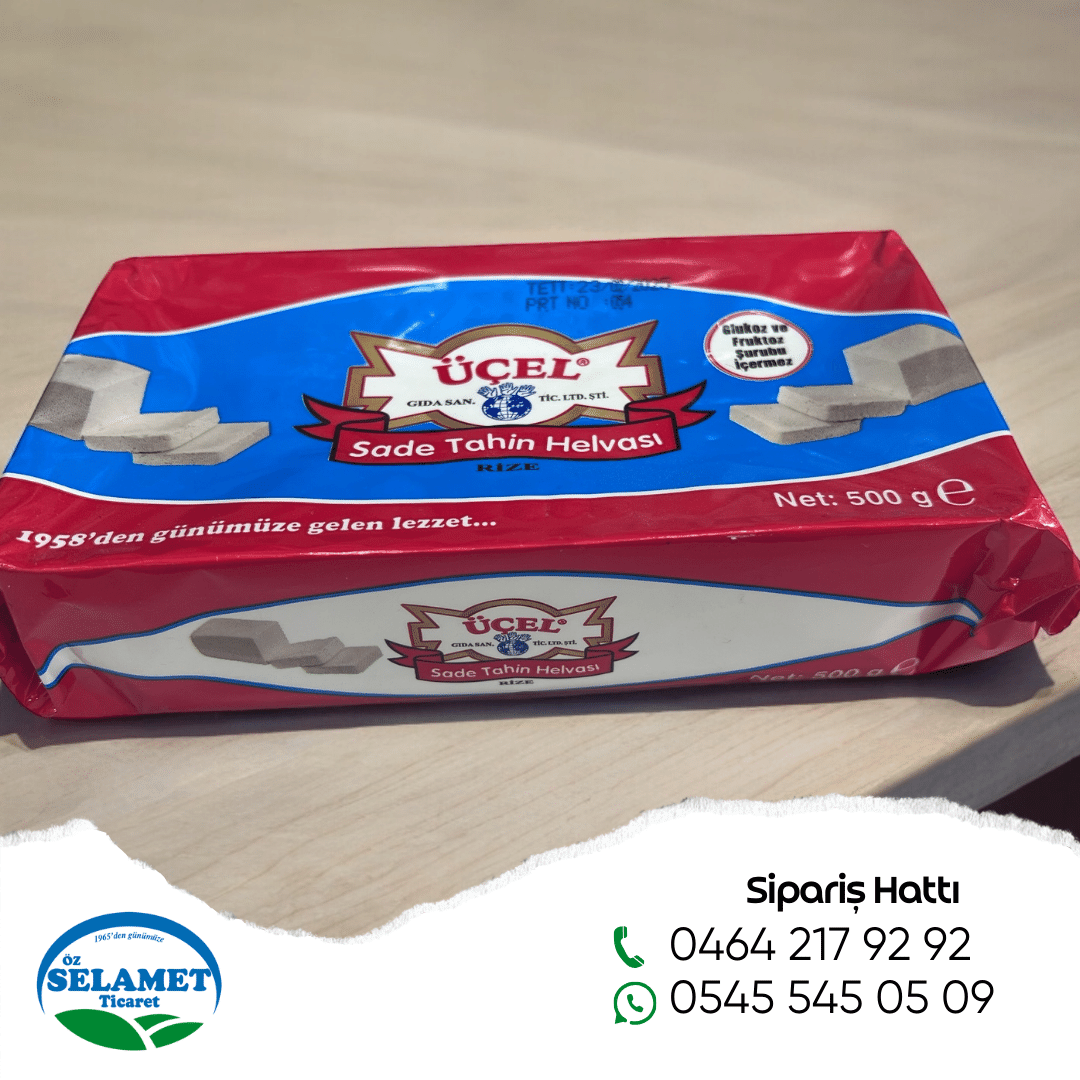 Sade Tahin Helvası 500 GR Sade Tahin Helvası 500 GR
