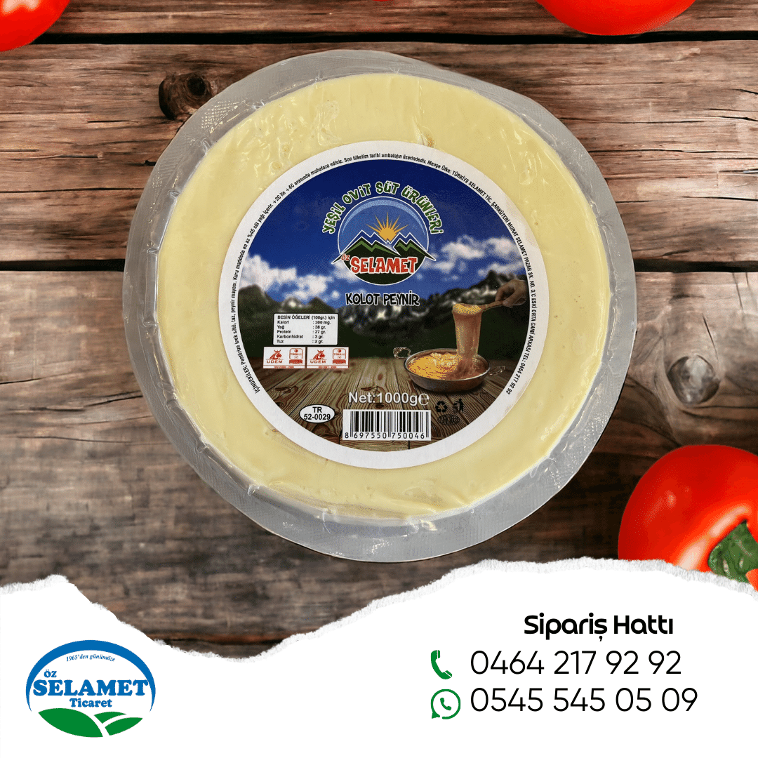 Selamet Kolot Peynir 1 KG Selamet Kolot Peynir 1 KG