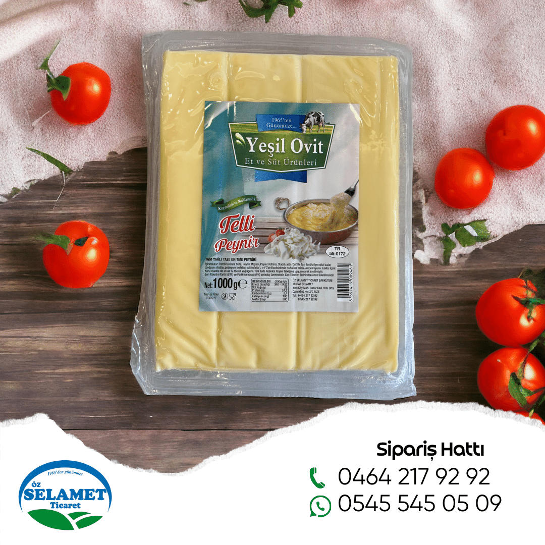 Yeşil Ovit Telli Peynir 1 KG